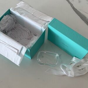 Tiffany & Co. Turquoise Box with White Ribbon